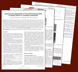 Assessing the Applicability of Ground-Penetrating Radar to Quali