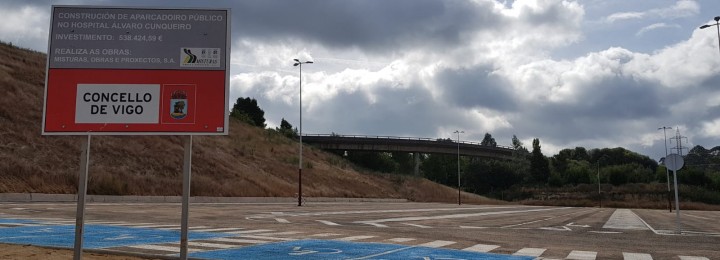 The parking lot of the Alvaro Cunqueiro Hospital built by Misturas has been inaugurated