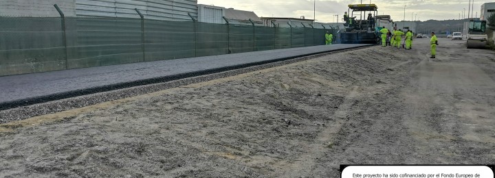 Misturas finaliza o proxecto EMULCELL coa construción dun tramo de proba-prototipo que incorpora asfalto experimental