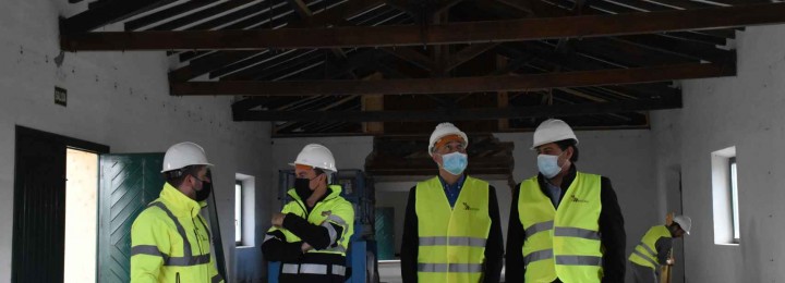 Iniciadas las obras del  futuro Centro Tecnológico “Silver Economy” de Zamora, con la visita del presidente de la Diputación Provincial