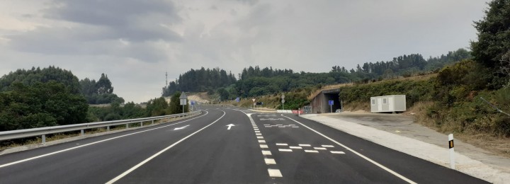 Misturas construye el nuevo enlace de acceso a la Autovía AG-53 en Dozón (Pontevedra)