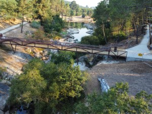 El área recreativa y natural del embalse de Cachamuíña gana accesibilidad
