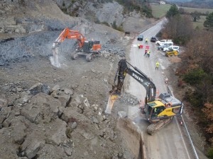 A pleno rendimiento en el macroplan de carreteras de la comunidad de Aragón